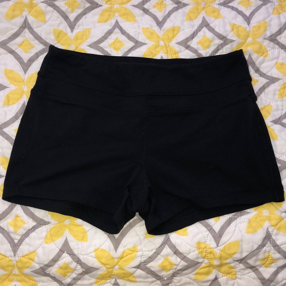 prAna Black yoga shorts